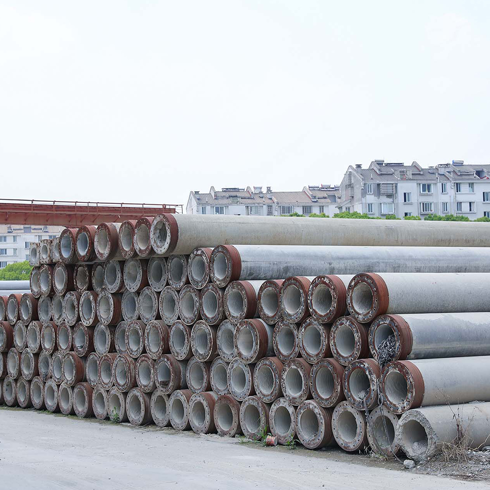 Voorgespannen buispalen van hoogsterkte beton